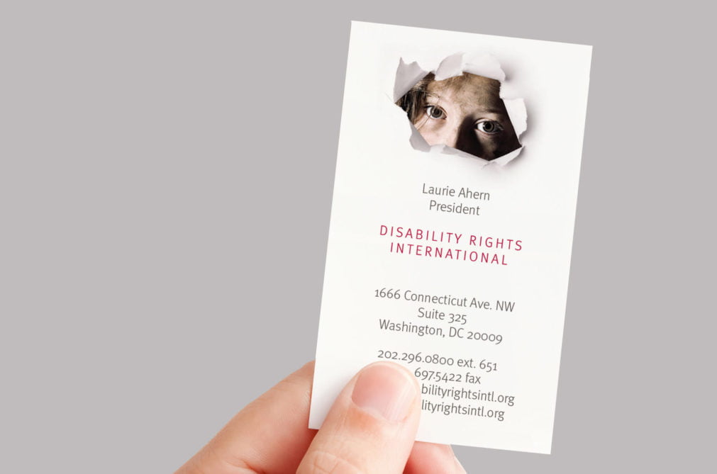 Disability Rights International Business Card