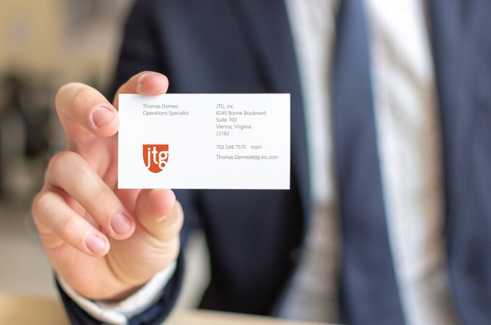 JTG business card