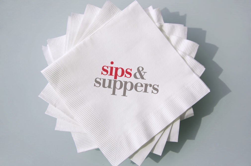Sips & Suppers Napkin